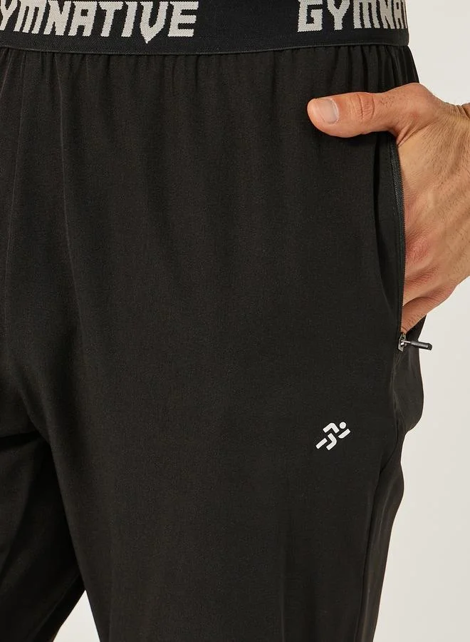Styli Styli Slim Fit Printed Waistband Training Trackpants