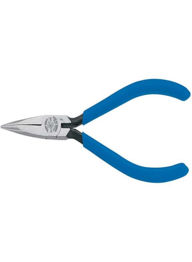 Klein Tools D321-41/2C Electronics Pliers, Slim Needle Nose, Spring Loaded, 5-Inch, Lightweight, Knurled Jaws, Curved Handle - Image 2