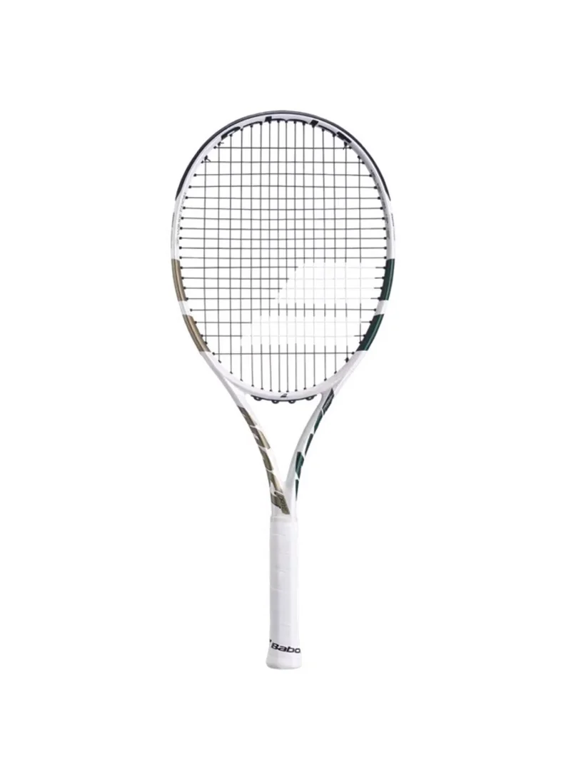 بابولات Babolat Tennis Rackets BOOST WIMBLEDON STRUNG, White Champagne Green, 121259