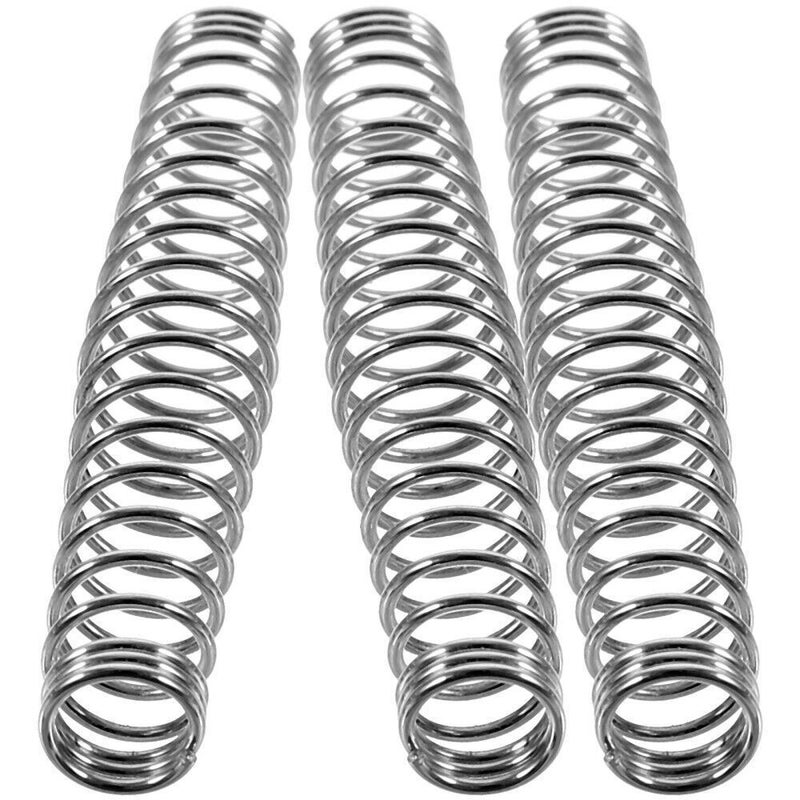 Heavy Duty Metal Coil Spring 3 Pieces for Mechanical Automotive Industrial Machinery - Image 1