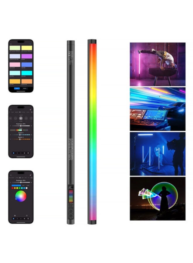 نيوير TL90C 30W RGB Tube Light with APP/2.4G/DMX Control - Image 1