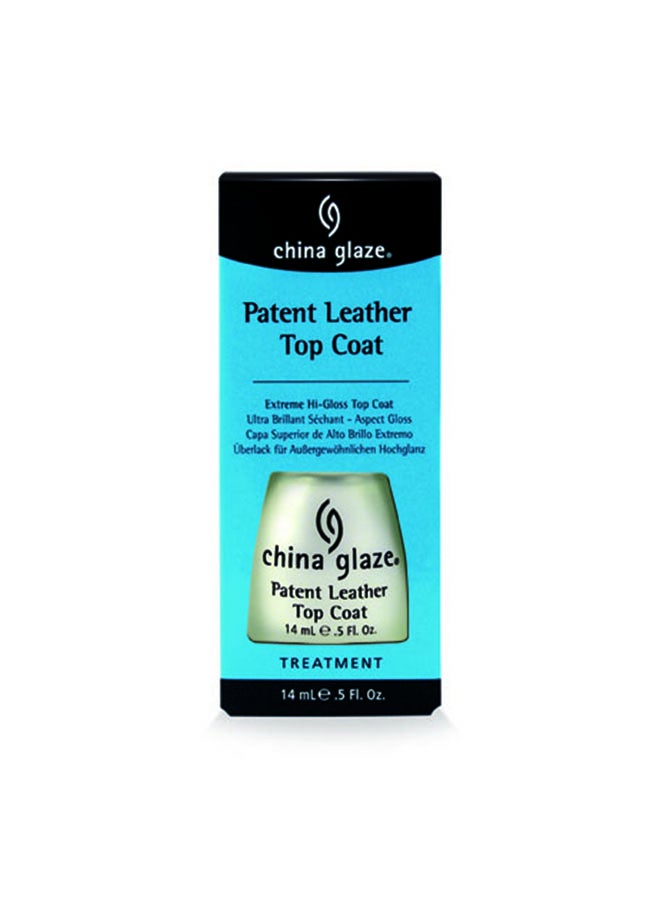 China Glaze Patent Leather Topcoat