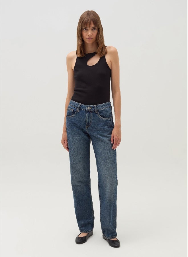 او في اس بلوزة بدون أكمام بتفاصيل مقصوصة - Image 4