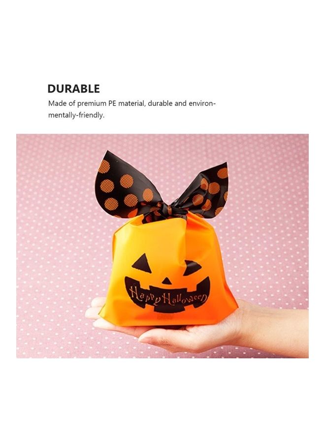 NIBEMINENT 50-Piece Halloween Themed Sugar Bag