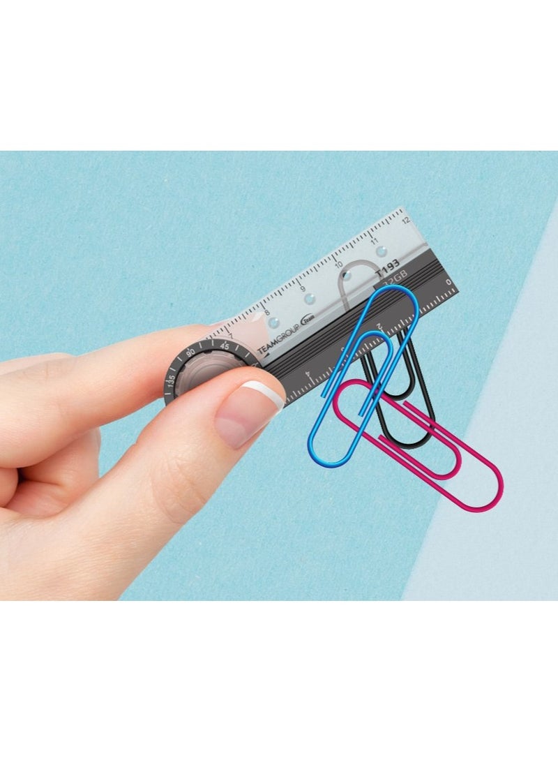 TeamGroup فلاشة T193 USB3.2 سعة 32 جيجابايت باللون الرمادي  - Image 4