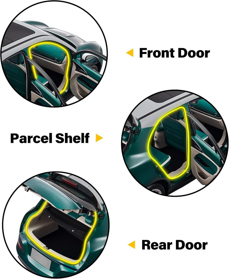 Reswish Universal Automotive Door Seal Strip - 20Ft - Image 5