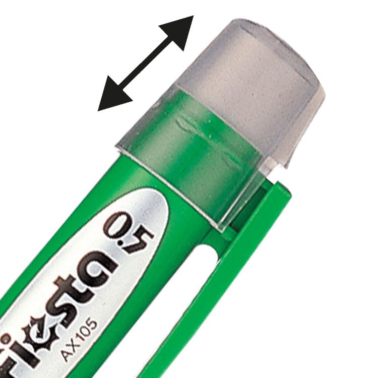 Pentel Fiesta Automatic Pencil, 0.5mm, Grade HB, 1 Pack of 12 Pencils, AX105-DO - Image 5