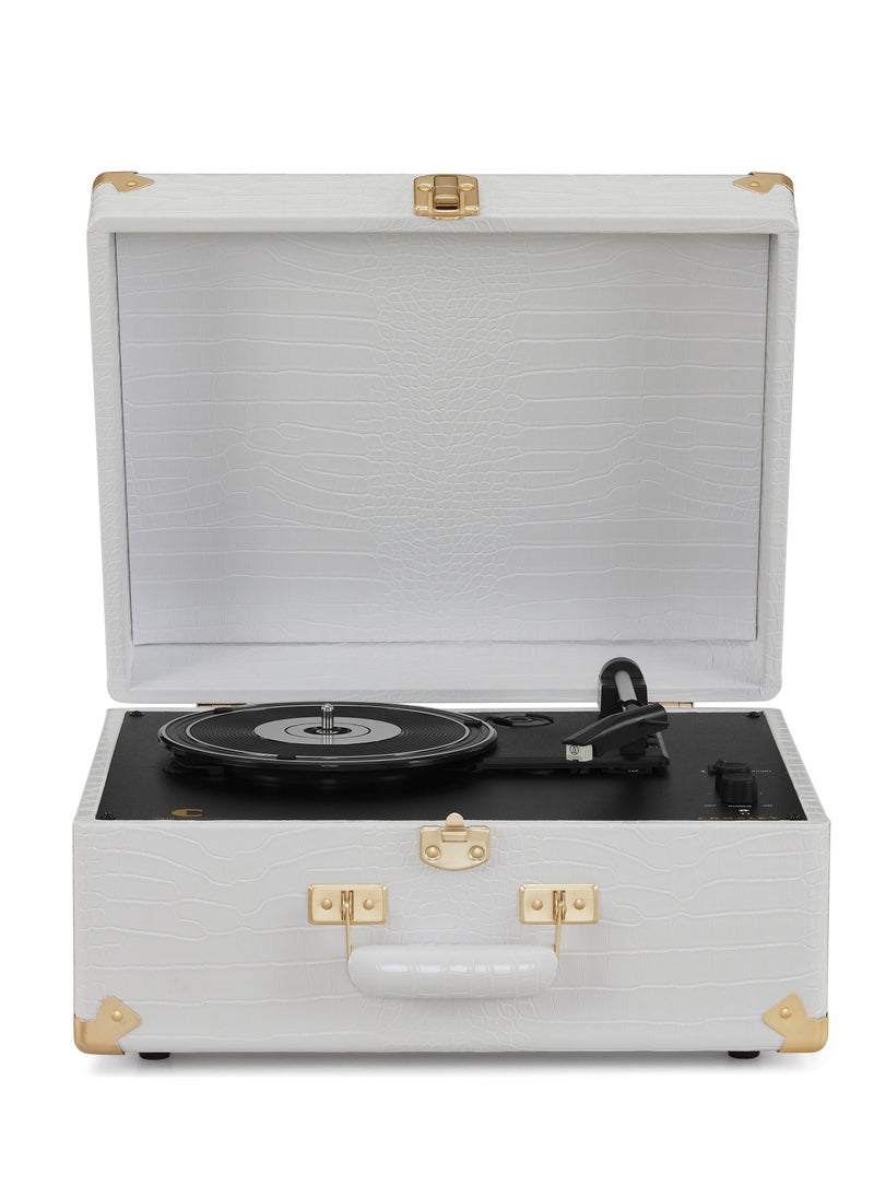Crosley Crosley Anthology Turntable - White Croc  - Image 1