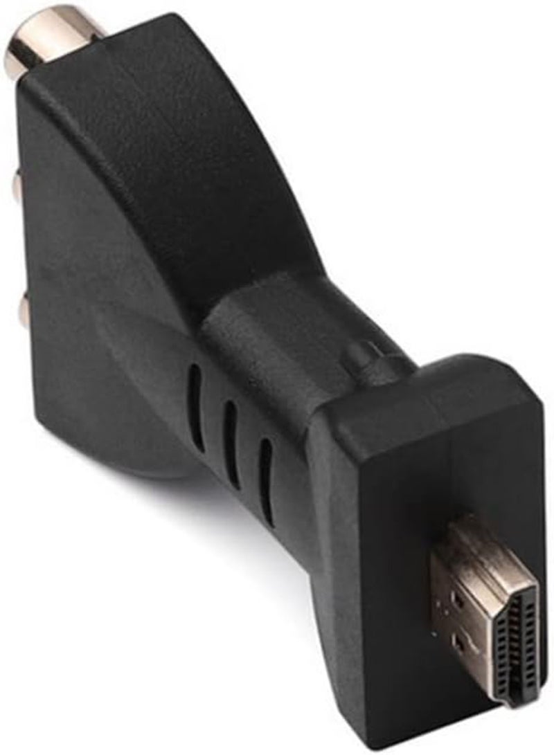 جي جوت محول HDMI إلى 3 RCA محمول HDMI إلى AV أحمر أبيض أصفر محول HDMI إلى AV محول HD HDMI إلى AV محول فيديو صوت محول، محول HDMI إلى 3 RCA، موصل HDMI إلى AV، أحمر أبيض أصفر - Image 3