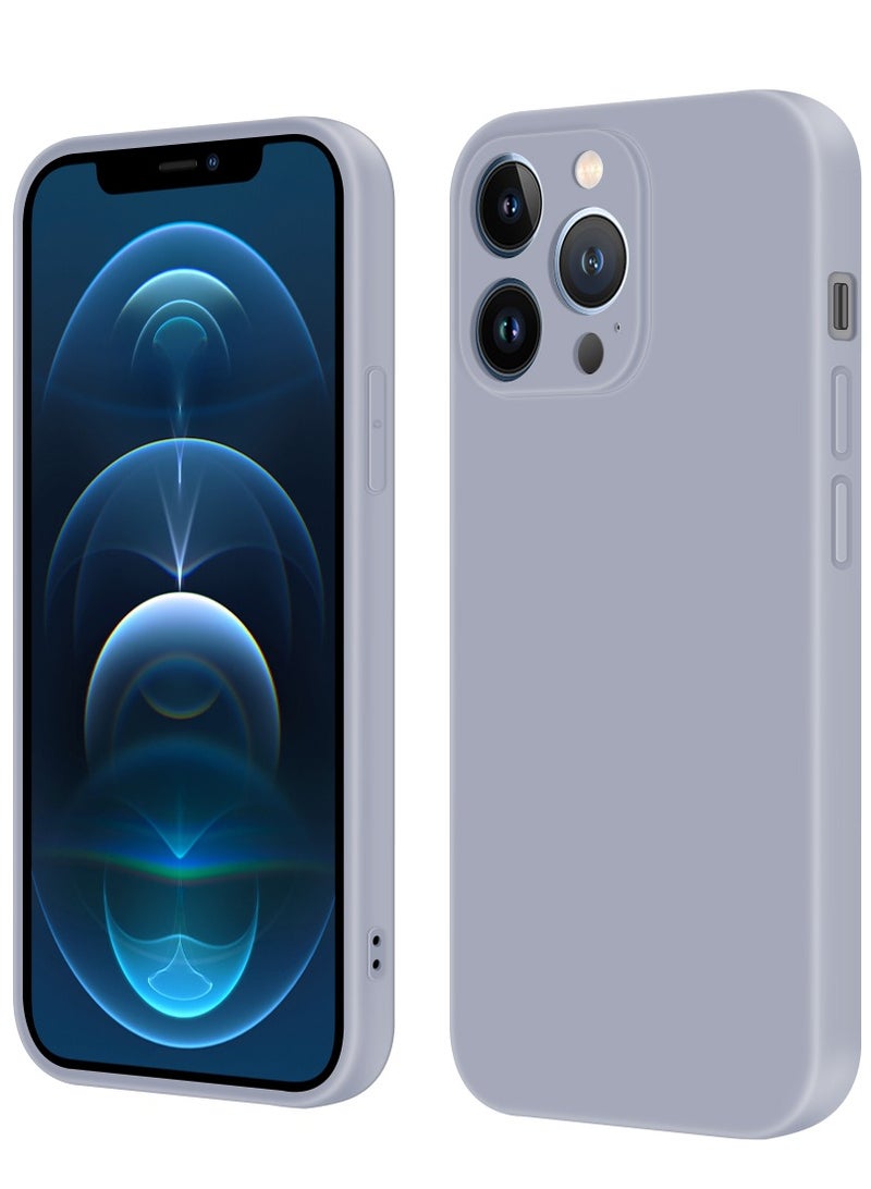 INFOSUN Compatible with apple iPhone 12 Pro Full Coverage for Protective Case, Ultra Slim Soft Silicone Gel TPU Cover, Matte Surface Ultra-Thin Case, for iPhone 12 Pro (Gray) - Image 1