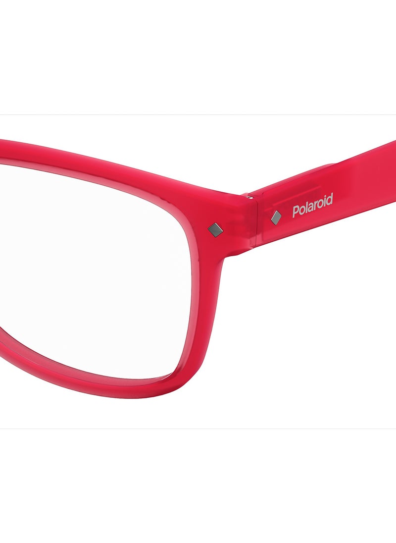 Polaroid Unisex Square Reading Glasses - Pld 0020/R Red 52 - Lens Size: 52 Mm  - Image 3