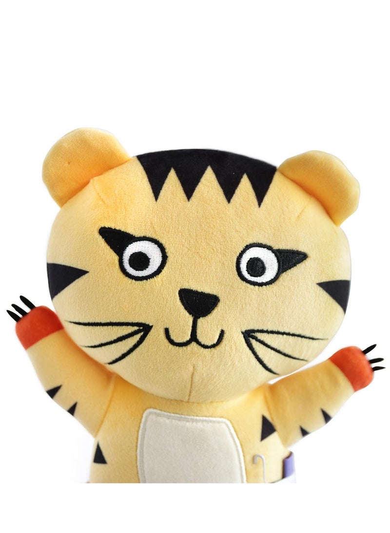 Milk & Moo Skater Cheetah Plush Toy, Cute Super Soft Toys, 29cm, Perfect for Playing and Snuggling, Safe for Children, 100% Polyester - Image 3