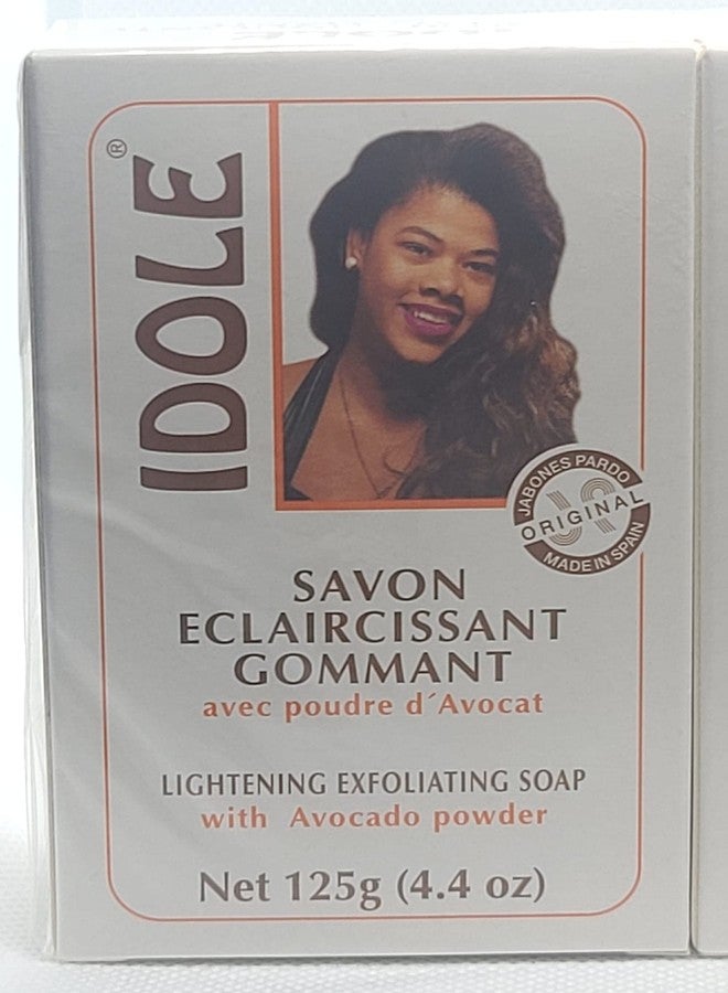 Idole Exfoliating Soap with Avocado Seed Powder, 3-Pack, Net 125g (4.4 oz) - Image 2