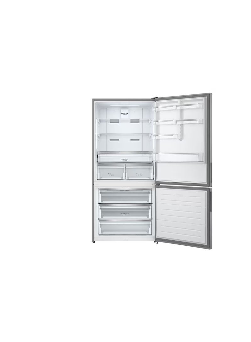 LG Refrigerator - LED Display- 588L - Multi Air Flow - Total No Frost - Total No Frost - GTF569PVAM GTF569PVAM silver - Image 3