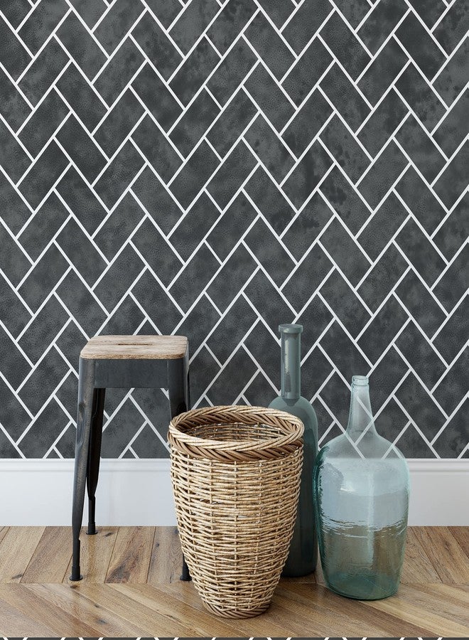 Stencil Revolution Basic Brick Angle Pattern Wall Stencil - Decorate Your Home for Less - Use This Large Wall Stencil to Add A Designer Touch to Your Room! - Image 3