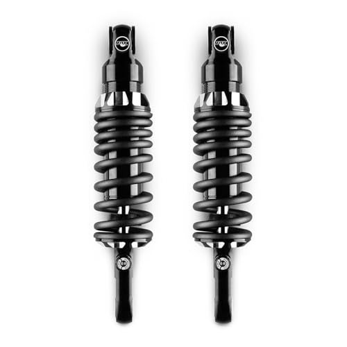 Indian Motorcycle Rear Shocks Adjustable by FOX for Specific Scout, Scout Sixty, Scout Bobber, Scout Rogue, Scout Rogue Sixty Models and More, Gloss Black, Pair, Performance Parts - 2881790-463 - Image 1