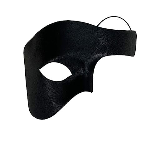 ONESWI Men's Masquerade Mask, Half Face Mask Opera Mask Venetian Mask, Halloween Masquerade - Image 1