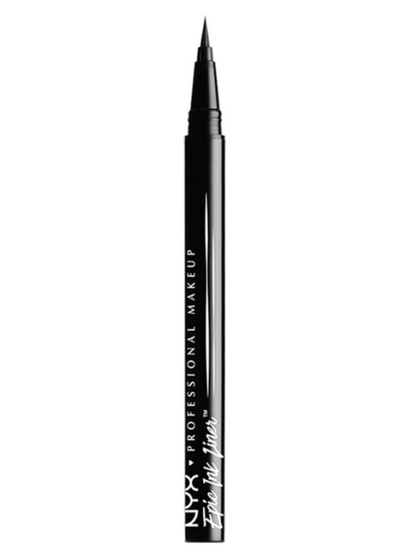 Maybelline New York Superstay Matte Ink Liquid Lipstick - 65 Seductress 65 Seductress & Maybelline New York Fit Me Matte + Poreless – 110 Porcelain & Epic Ink Liner, Waterproof Liquid Eyeliner, Vegan Formula Black Bundle - Image 4