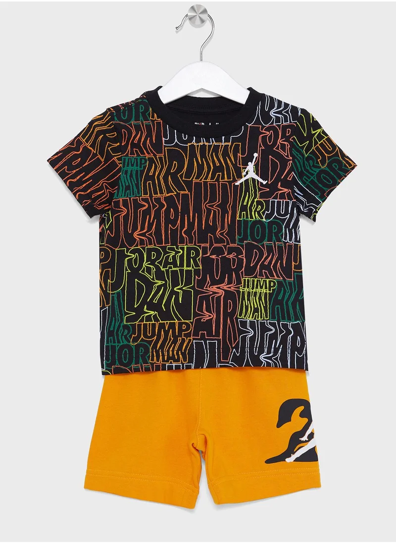 Jordan Infants Cool Down Shorts Set