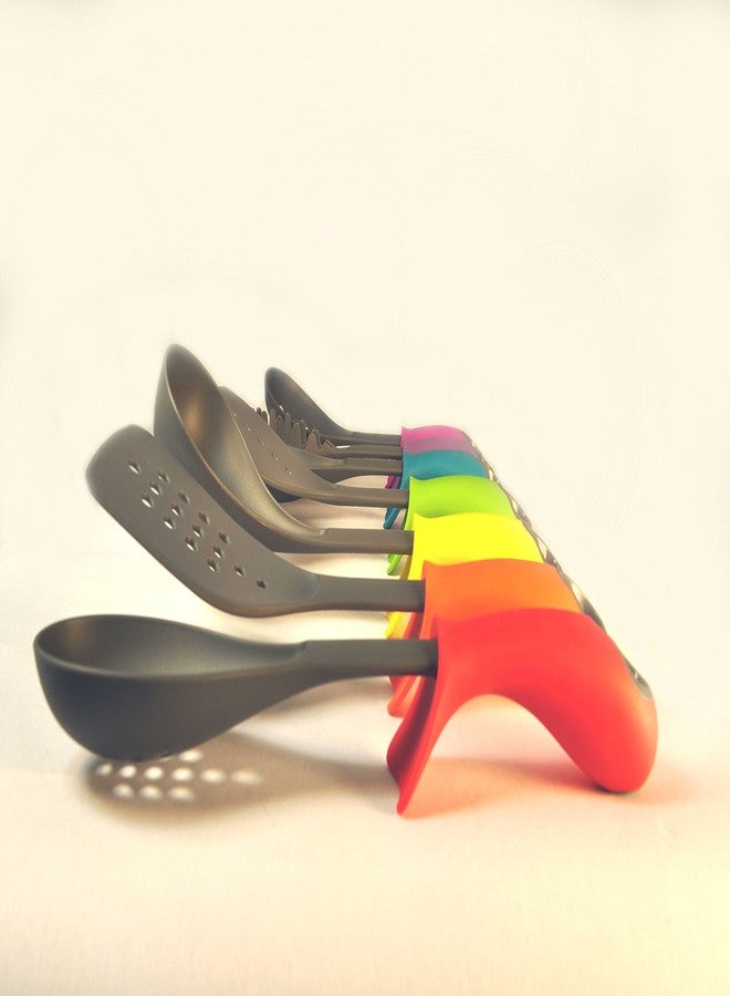 UNIWARE 70709 Uniware Professional Non-stick Kitchen Gadgets with Weighted Handle and Integrated Tool Rests (Pizza Cutter, Orange) - Image 3