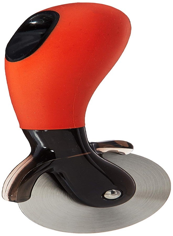 UNIWARE 70709 Uniware Professional Non-stick Kitchen Gadgets with Weighted Handle and Integrated Tool Rests (Pizza Cutter, Orange) - Image 5