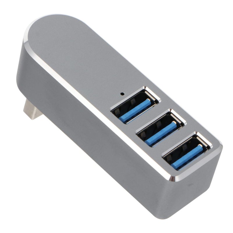 Aluminum Alloy USB Hub For Laptop High Speed Charging Station Holder Easy Ports - Image 2