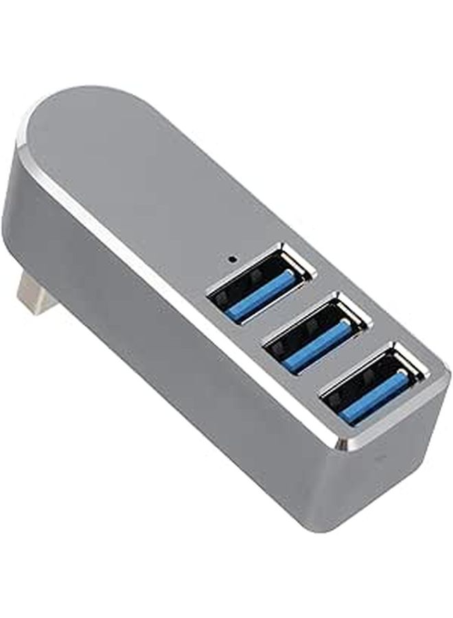 Aluminum Alloy USB Hub For Laptop High Speed Charging Station Holder Easy Ports - Image 1