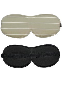 Generic 3D Sleep Mask, Blackout Eye Cover Eye Mask Eyeshade, Comfortable & Soft Blinder, Adjustable Strap for Sleeping, Travel, Shift Work, Naps, Night Blindfold  - Image 1