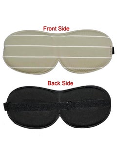 Generic 3D Sleep Mask, Blackout Eye Cover Eye Mask Eyeshade, Comfortable & Soft Blinder, Adjustable Strap for Sleeping, Travel, Shift Work, Naps, Night Blindfold  - Image 2