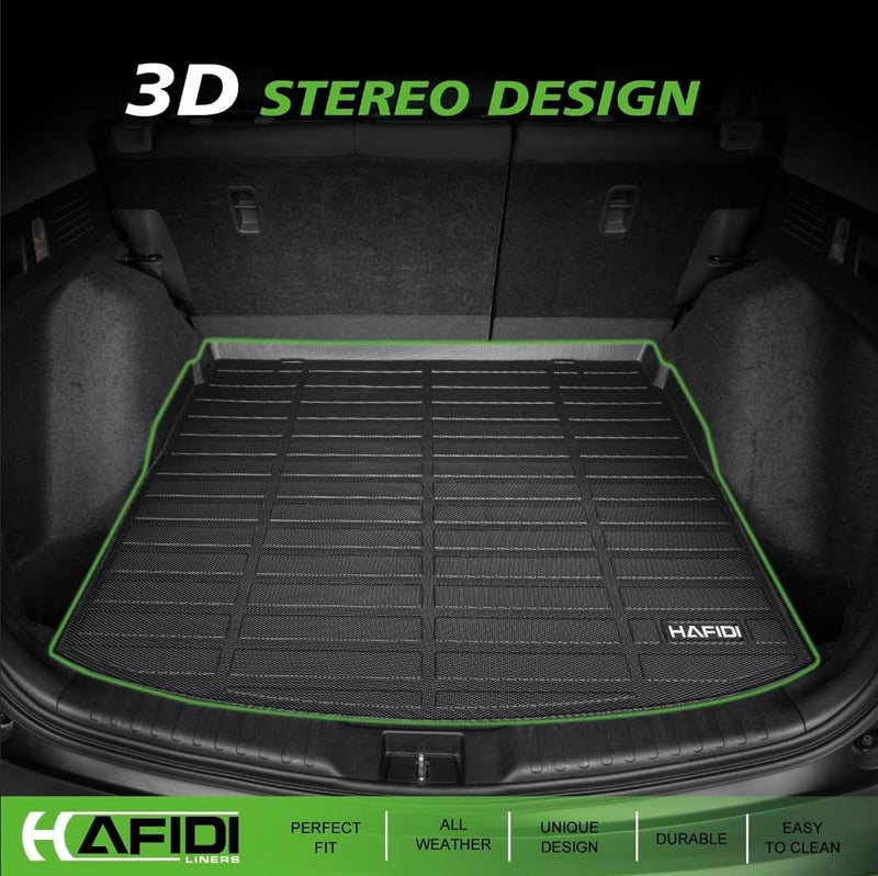 HAFIDI All Weather Floor Mats & Cargo Liner Set for Kia K5 and Hyundai Sonata - Image 3