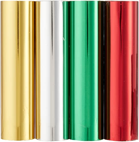 Spellbinders 4 Holiday Variety Pack. Glimmer Hot Foil Roll, Multi - Image 4