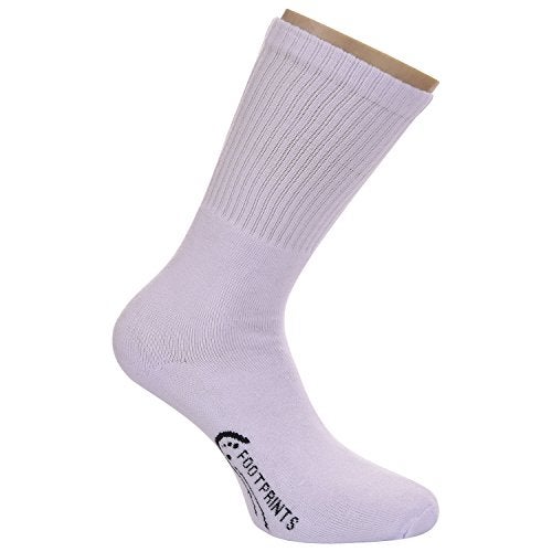FOOTPRINTS Bamboo & Organic Cotton Men's Socks | Anti-Odour & Breathable | Pack of 3 | Black, White, Grey - Image 2