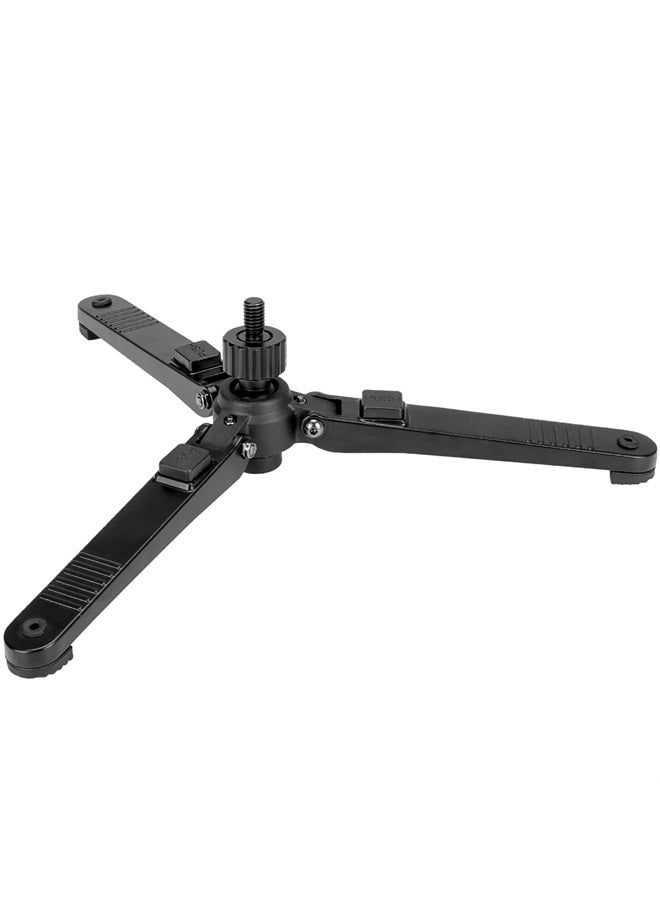 koolehaoda Koolehaoda Mini Tripod,Universal 3 Legs Monopod Base Stand Unipod Support With 3/8" Screw For Monopods Ballhead - KM3