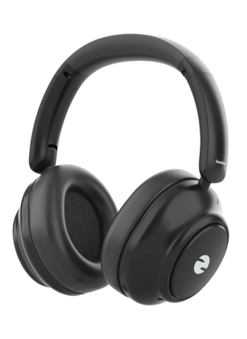 Zoom Plus - ZP78 (SONIDO SERIES) Smart Active Noise Cancelling Headphones Bluetooth with Multiple Modes, Collapsible Design Bluetooth Headphones, 30H Playtime, Wide Compability, High-Res Audio And Very Light Weight Headphones - Image 1