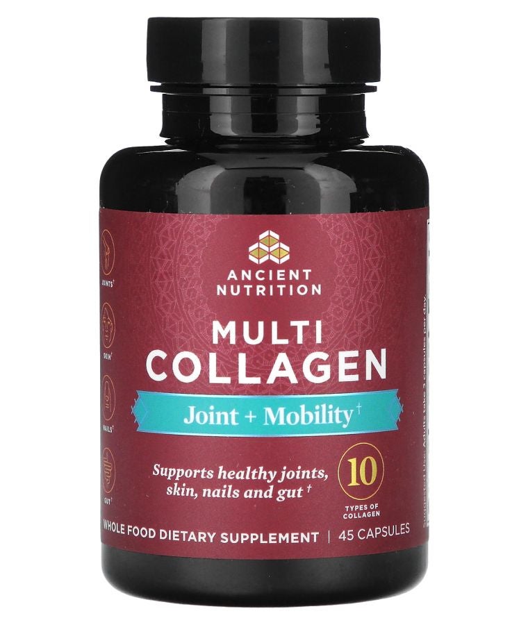 Ancient Nutrition Multi Collagen Joint + Mobility 45 Capsules