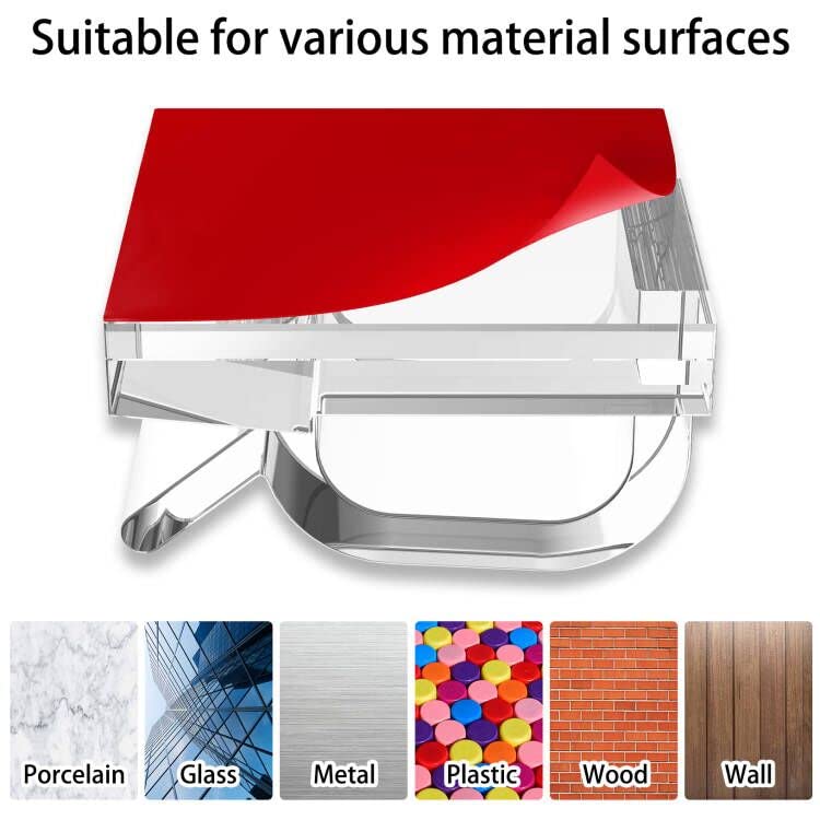 suoundey 100 Pcs Cable Clips, Adhesive Cable Organizer Cord Holder Wire Clip Wire Management Self Adhesive Hooks Wire Holder for Office, Home(Transparent, 100PCS) - Image 3