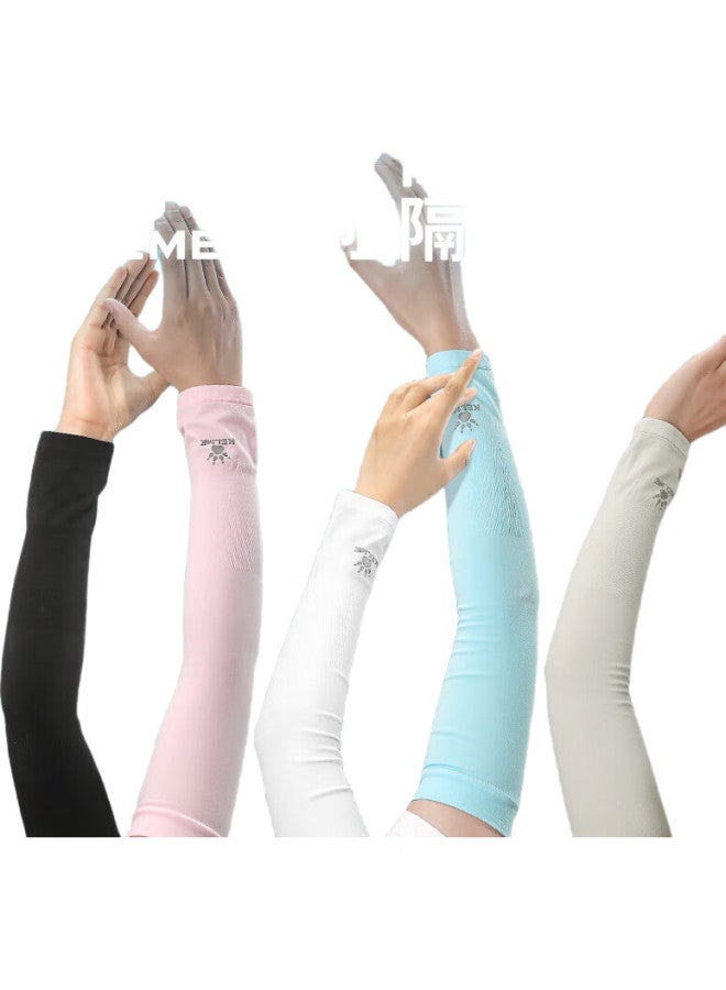 KELME Ice Sleeves For Men And Women, Sun Protection Arm Sleeves, Ice Silk Cycling Uv Protection Fishing Driving Cycling Arm Guards, Basketball Sleeves - Image 2