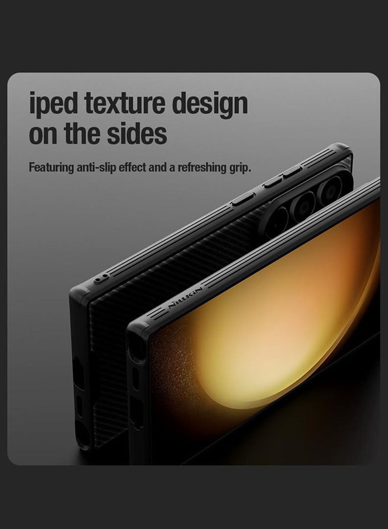 Nillkin Samsung Galaxy S24 Ultra Case Cover  Camshield Pro Case With Slide Camera Lens Protection PC Back  TPU Frame Bumper Protection for Samsung Galaxy S24 Ultra Black - Image 4