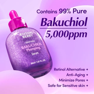 Bakuchiol Plumping Serum 30ml | Plant-Based Retinol Alternative Face Serum | Anti-Aging, Firming & Hydrating for All Skin Types - view 2