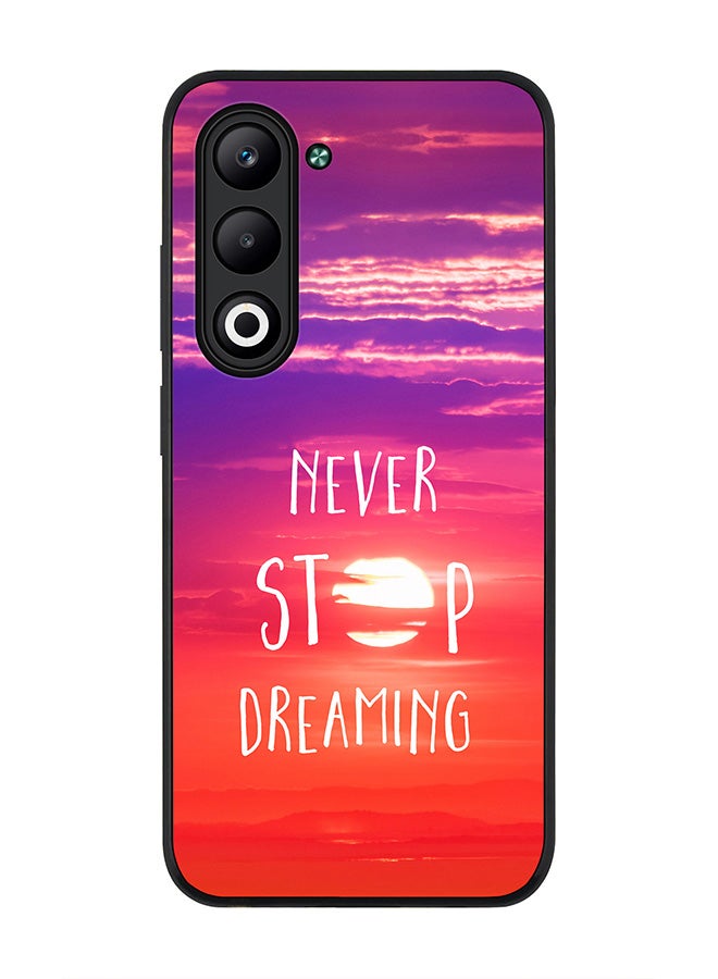 Stylizedd For Oppo A5 5G / A5 4G Case,Slim fit Camera Protection, Shockproof Thin Phone cover  - Never stop dreaming