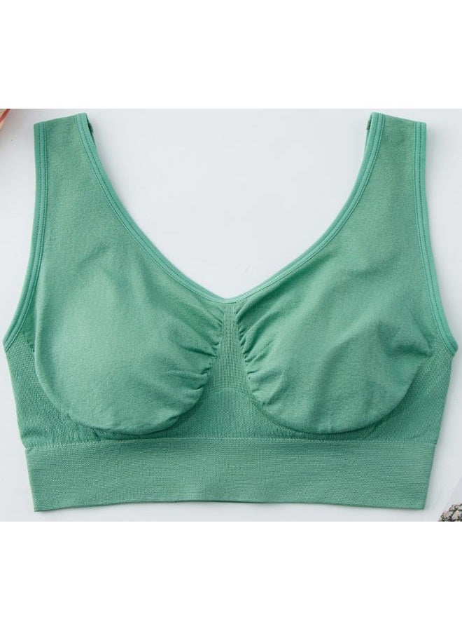 Hiking Gril Women's Comfort Wirefree Bralette Unpadded Sleep Yoga Bra V3P 3XL - Image 3