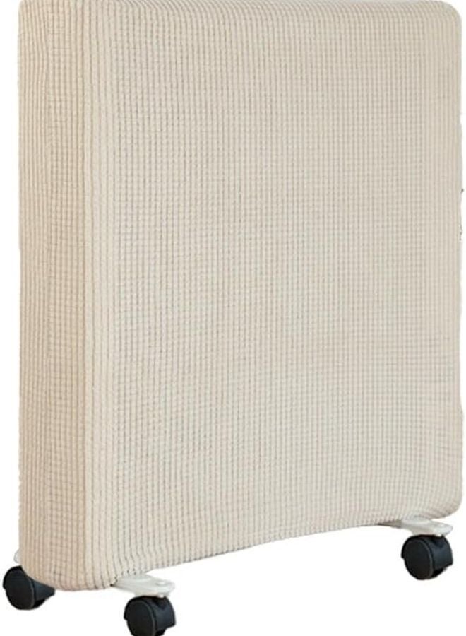 Beige Elastic Polyester Heater Dust Cover For Electric Oil Radiator Storage - Image 1