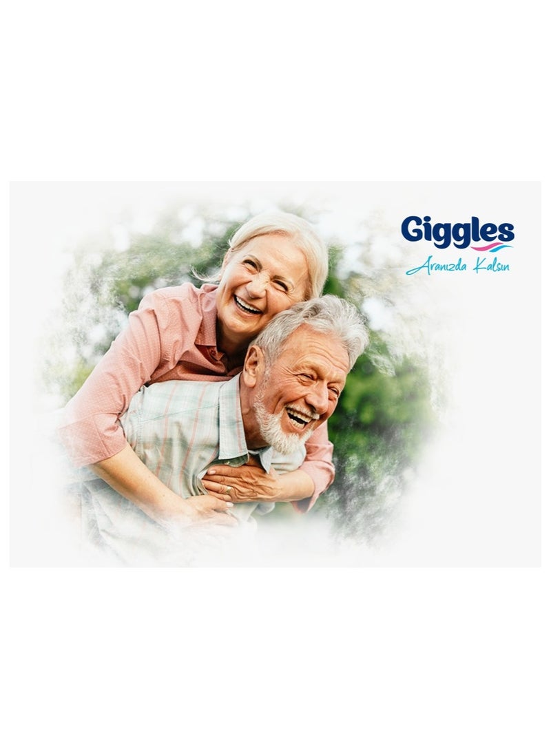 جيجلز حفاضات جيجلز للكبار - للجنسين، فائقة الامتصاص، كبيرة - 30 قطعة - Image 5