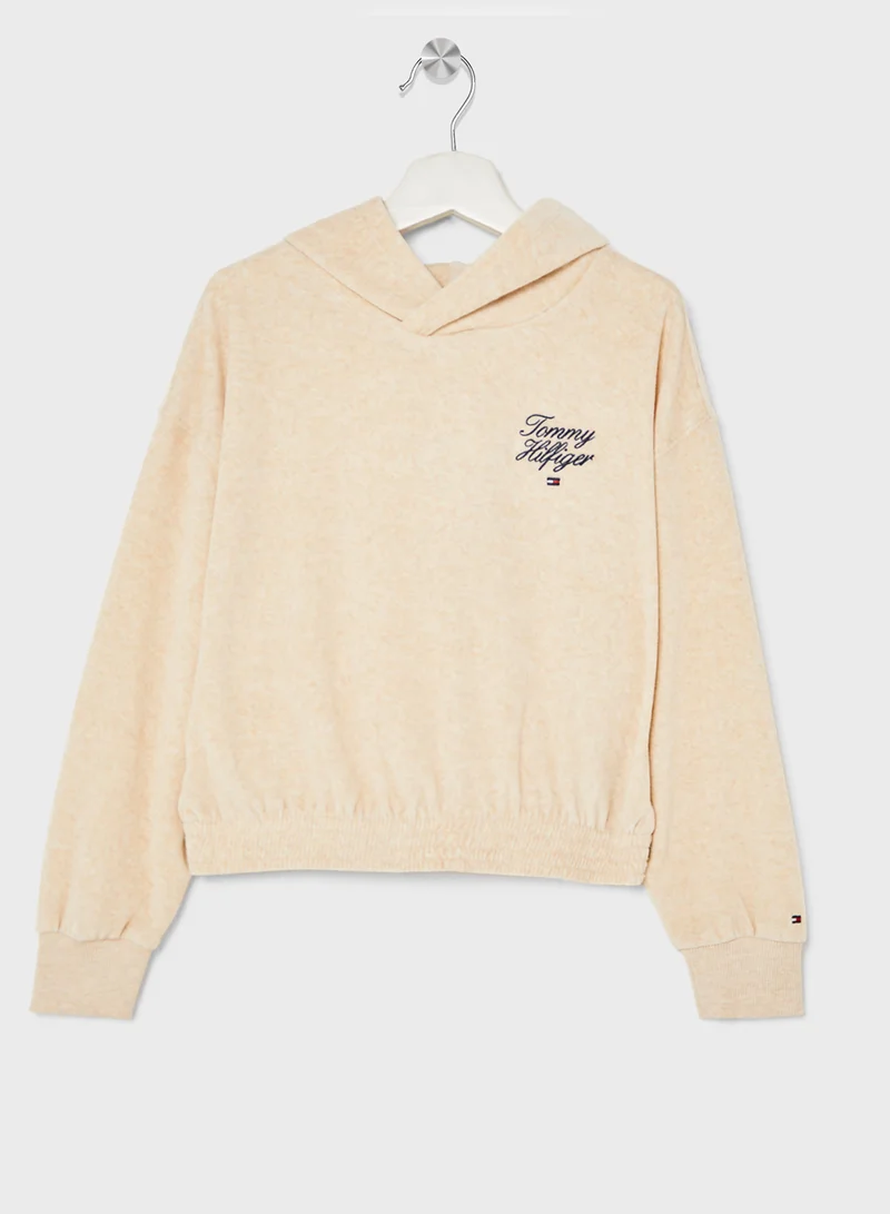 TOMMY HILFIGER Youth Logo Hoodie