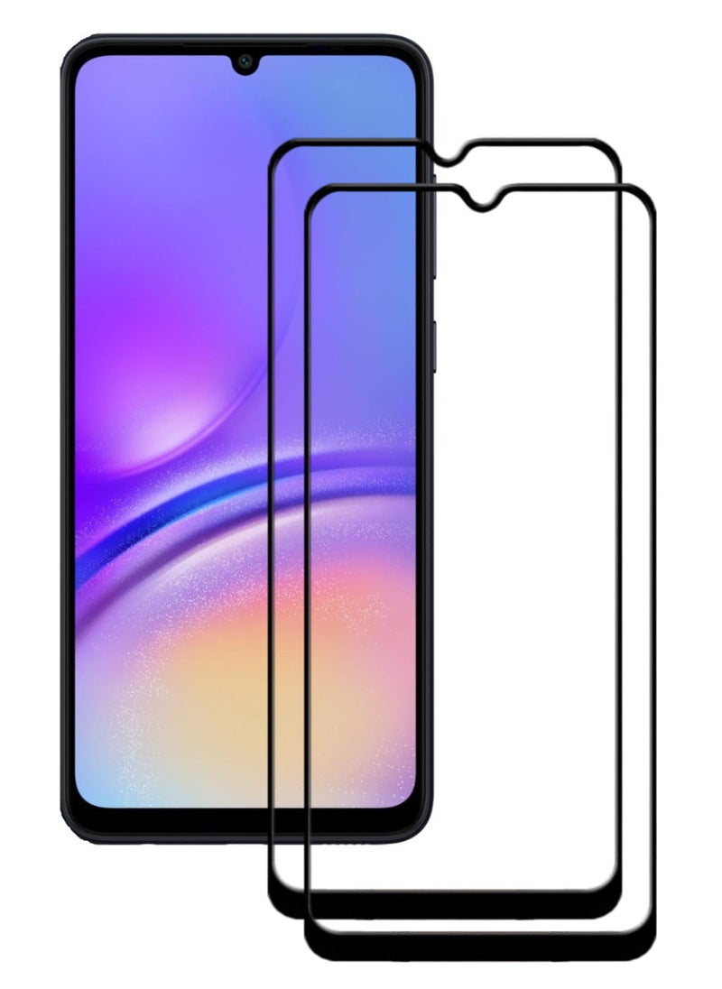 ACLIX 2 Pieces Antistatic ESD Dustproof Premium Quality High Definition Tempered Glass Screen Protector Designed For Samsung Galaxy A05 - Image 1