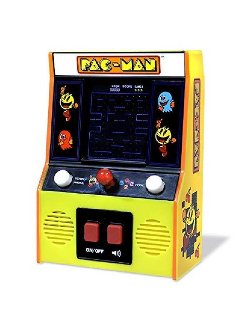 Arcade Classics Pacman Color Lcd Retro Mini Arcade Game Yellow