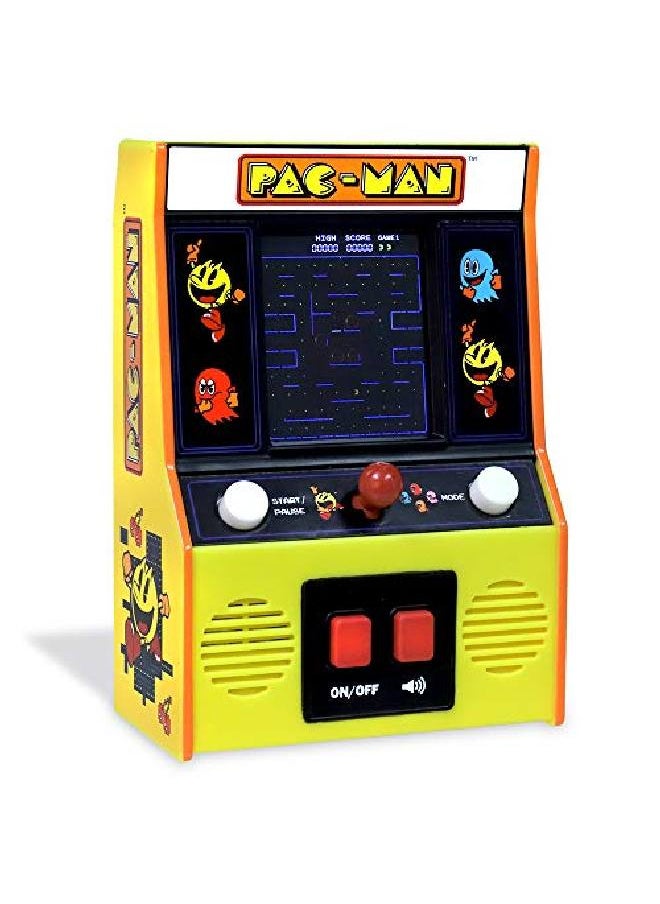 Basic Fun - Arcade Classics Pacman Color Lcd Retro Mini Arcade Game Yellow - Image 1