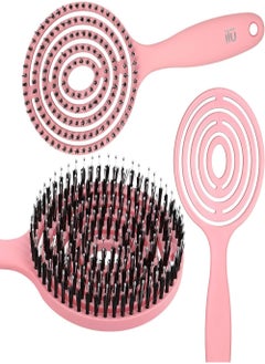 AMYTIS GARDEN Anti Static Detangle Paddle Hairbrush  - Image 4