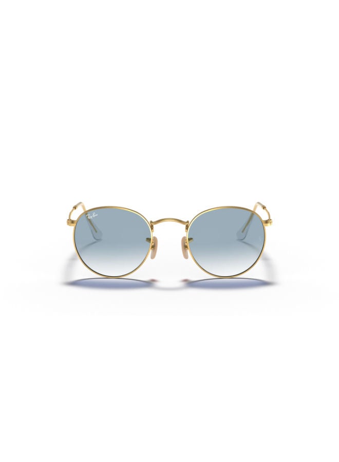 راي بان Men Full Rimmed Round Sunglasses 0RB3447N - Image 3
