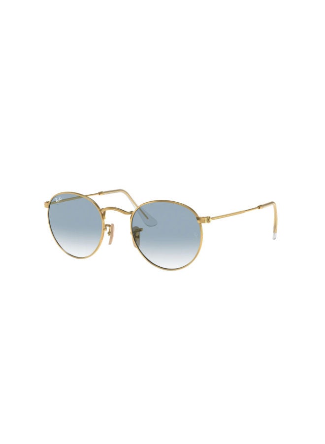 راي بان Men Full Rimmed Round Sunglasses 0RB3447N - Image 1